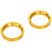 KYO-EI [.. промышленность ] HUB CENTRIC RING 67mm/54mm 2 штук входит tsuba есть алюминиевый / Gold U6754