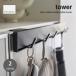 tower tower ( Yamazaki реальный индустрия ).... передвижной тип стойка для обуви дверь крюк Shoe Cabinet Adjustable Hooks вход место хранения двусторонний складной зонт уход сопутствующие товары 