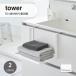 tower tower ( Yamazaki реальный индустрия ).... складной полки Hanging Folding Shelf полотенце вешалка автобус салон прачечная надеты изменение отходит ... место хранения .. место стирка корзина единовременный класть 