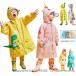  классификация 1 ранг l дождь пончо baby Kids девочка мужчина рюкзак соответствует плащ динозавр монстр симпатичный непромокаемая одежда желтый цвет зеленый детский непромокаемая одежда плащ 