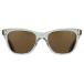 AO Saratoga Sunglasses - Gray Crystal - Cosmetan Brown AOLite Nylon Lenses - 54-19-145 ̵