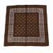 UNUSED Anne б/у 15AW Silk bandana шелк бандана Brown 