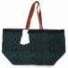 minaperhonen mina perhonen Исэ город . ограничение forest tile mami bag "мамина сумка" черный × зеленый 