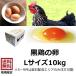 卵 黒鶏の卵 Ｌサイズ 10kg（約150個）黒鶏　たまご　鶏卵　赤玉　生卵　生たまご　　　　　　　　　ふくしまプライド。体感キャンペーン（その他）