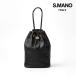 S.MANOesma-noDRAWSTRING BAG SMALL draw -тактный кольцо сумка black smn002