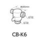  Panasonic посудомоечная машина с сушкой для ответвление вентиль CB-K6 посудомоечная машина с сушкой водоочиститель специальный 2 ответвление кок CBK6