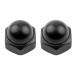 POSH Faithf black nut ( stainless steel / black )2 piece insertion (M10 P-1.25) black 910710-K2