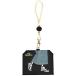 [ ошибка sapato] ID карта держатель женский катушка ремешок на шею Mini sapato( черный One Size)