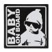  Bay Be on панель BABY ON BOARD магнит младенец ..... вне приклеивание стикер 12cm угол черный чёрный 