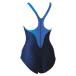 **0 почтовая доставка отправка < foot Mark > FOOTMARK aqua линия купальный костюм ( One-piece ) голубой 101530-10 плавание школьный купальник (101530-10-fmk1)