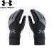 *** почтовая доставка отправка < Under Armor > UNDER ARMOUR UA холодный механизм тренировка перчатка ( Baseball /BOYS) 1381268 (BLK(001))