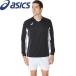 ** почтовая доставка отправка < Asics > ASICS игра pra рубашка ( длинный рукав ) 2053A215 (001:PERFORMANCE BLACK/PINK GLO) волейбол 2053A215-001