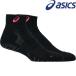 ** почтовая доставка отправка < Asics > ASICS рукоятка короткие носки 12 3053A162 (002: Performance черный × розовый ) волейбол 3053A162-002