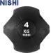 ** <nisi спорт > NISHI двойной рукоятка metisin мяч 4.0kg φ23cm легкая атлетика тренировка сопутствующие товары 3833B014