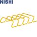 ** <nisi спорт > NISHI подножка бег с препятствиями высота 15cm 5 шт. комплект легкая атлетика тренировка сопутствующие товары NT7123S