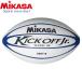 ** <mikasa> MIKASA Youth регби мяч RARYB ( белый × синий ) регби 