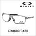 �I�[�N���[ OAKLEY OX8080-0458 CROSSLINK ZERO �N���X�����N �[�� �A�W�A�t�B�b�g ���K�l�t���[�� �ɒB���K�l �ዾ