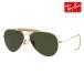�쥤�Х� ���󥰥饹 ��������б� RB3030 W3402 58 Ray-Ban OUTDOORSMAN �����ȥɥ������ޥ� ���ӥ������� �ƥ����ɥ��å� ��ǥ����� ��� �ƥ����ɥ��å�