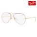  outlet RayBan оправа для очков Ray-Ban RayBan RX6489 3137 55 авиатор Teardrop двойной Bridge Aviator модные очки без линз очки 