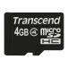Transcend microSDHC 4GB Class4 Ѵץ̵ TS4GUSDC4
