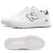 �j���[�o�����X�S���t UG574C4 �X�p�C�N���X�V���[�Y �J���[:WHITE with MEDUSA GREEN and GREY MATTER �E�B�Y2E new balance Golf 574 v4 ���j�Z�b�N�X���f��