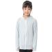 [a морской еж i] Rush Guard Kids купальный костюм контакт охлаждающий Q-MAX UPF50+ UV cut лето с высоким воротником капот нет легкий скорость . длинный рукав палец дыра имеется i
