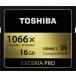 TOSHIBA CompactFlash карта 16GB EXCERIA PRO 1066 скоростей ( максимальный .. скорость 160MB/s максимальный записывание скорость 95MB/s)