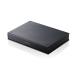  Elecom портативный HDD жесткий диск 4TB PC/ телевизор видеозапись для USB3.2(Gen1) черный ELP-PTV040UBK