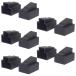 RJ45 LAN мужской терминал защитный корпус защита колпак штекер покрытие LAN коннектор терминал защита соответствует черный 