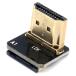HDMI typeA мужской L знак type направление A стандарт HDMI подключение маленький размер тонкий DIY предназначенный гибкий подключение для коннектор камера оборудование изменение пассажирский детали 