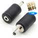 [2 шт ] изменение адаптер монофонический 2.5mm-DC1.3mm мужской терминал подключение для черный 