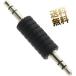 3.5mm стерео Mini мужской - мужской аудио штекер подключение для адаптер черный примерно 5.5*1cm