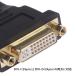 DVI-I женский to HDMI мужской изменение адаптер DVI DVI29pin DVI24+5 DVI-I HDMI позолоченный изменение адаптер DVI-D