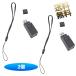 [2 шт ] USB ступица 3 порт миниатюрный USB3.0 USB2.0 автобус энергия порт повышение usb ступица usb порт высокая скорость легкий мобильный удобный черный 