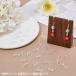 �y100�z �A�N�Z�T���[�p�[�c �����p�[�c �ڑ��p�v���X�`�b�N�� ��| �ޗ� �N���A �n���h���C�h �s�A�X �C�������O ��16*8mm �E�a��2mm �֘A�摜4