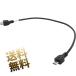 microUSB ho -тактный кабель мужской мужской OTG соответствует смартфон планшет подключение USBke- blue black примерно 30cm