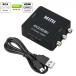 RCA to HDMI�ϊ��R���o�[�^�[ RCA �ϊ� 1080/720P�؂�ւ� �����]�� USB/HDMI/RCA�P�[�u���t�� �֘A�摜4