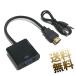 HDMI VGA Ѵץ HDMI to VGA Ѵ֥ ®ž PCΡȥѥб  