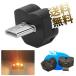 [2 шт ]Type-C LED свет USB в машине память функция style свет функция illumination модель C дополнительные фары подсветка person направление переключатель RGB 8 цвет 