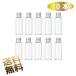 [10 шт ] Mini бутылка 50ml маленький бутылка пластик бутылка емкость для хранения небольшое количество . бардачок специя бутылка контейнер для приправы примерно 8.9*3.2cm