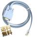RJ45 DB9 консоль кабель серийный сообщение Flat модель голубой примерно 150cm