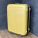  Samsonite Carry кейс [ б/у ]Samsonite чемодан большой путешествие 4 колесо желтый цвет внешние размеры примерно 56x25x81cm средний красивый /512419