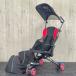  folding B type stroller [ used ] Goodbabygdo baby black × red exclusive use storage case attaching compact / 55321