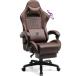  не использовался есть перевод GTPLAYERge-ming стул JP-ACE-PRO-BR-620 Brown динамик встроенный рабочий стул подставка для ног имеется / 70146