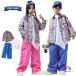  Kids танцевальный костюм рубашка брюки Корея способ полоса s выставить hip-hop Kids костюм ребенок одежда девочка мужчина Street рубашка длинный рукав брюки длинный длина 