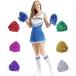 [2 шт SET]pon штемпель apompon hands free Cheer pompon лента металлизированный лента Cheer девушка костюм костюмированная игра танцевальный костюм Cheery da- чирлидинг Cheer 