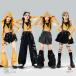 k-pop костюм Kids танцевальный костюм HIPHOP hip-hop ребенок одежда девочка шляпа имеется чёрный внутренний Kirakira желтый tops юбка короткий брюки длинные брюки .... девушки 