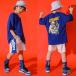 Kids танцевальный костюм hip-hop Корея ребенок одежда HIPHOP stage костюм отвечающий .. Jazz Dance мужчина 2 позиций комплект презентация . рука футболка тренировка надеты . рука группа одежда движение надеты 
