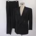  beautiful goods Armani LE COLLEZIONI tuxedo black wool 100% total reverse side men's AY3191B9
