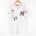  не использовался MIZUNO Mizuno Chiba Lotte Marines 17 Sasaki .. первый . выгода память Home копия короткий рукав форма M бейсбол сопутствующие товары HU1582A69